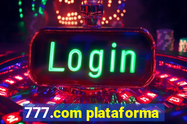 777.com plataforma